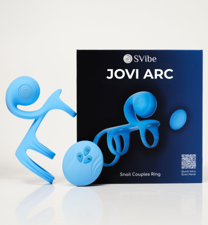 SVibe JOVI ARC — эрекционная вибронасадка-кольцо с пультом управления